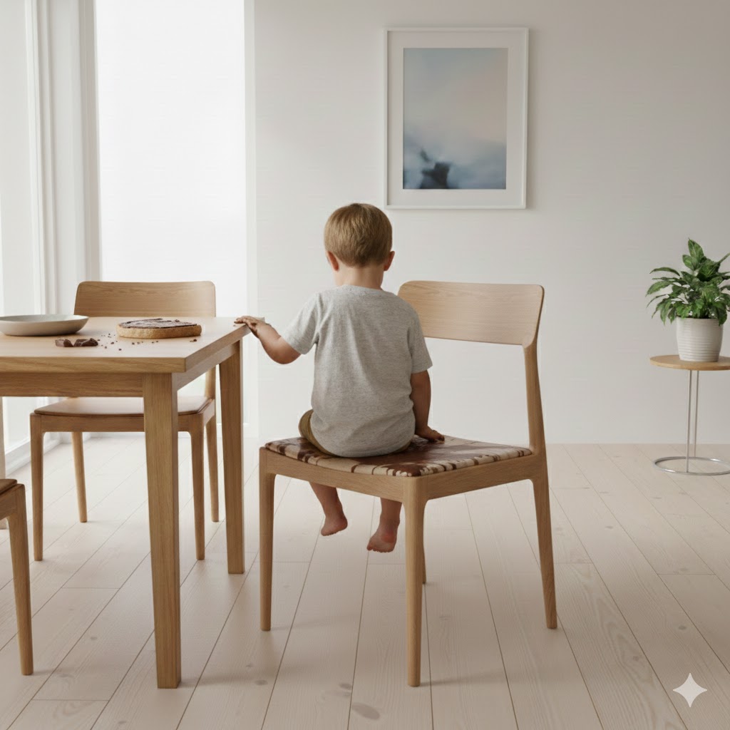 Pflegeleichte Stühle für ein Zuhause mit Kindern