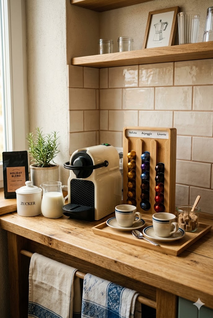 Kaffeestation Airbnb: Das 5-Sterne-Frühstück beginnt mit der richtigen Kaffeebar
