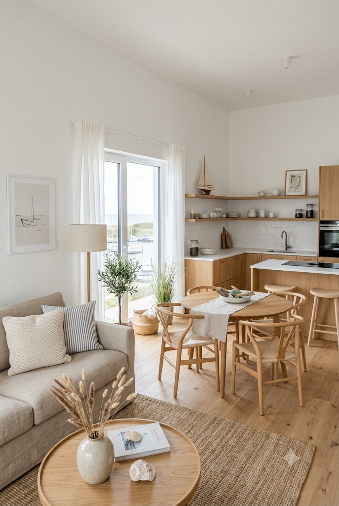 Inneneinrichtung im maritimen Stil