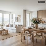 Airbnb Preise optimieren: hochwertig eingerichtete Ferienwohnung im Scandi-Stil