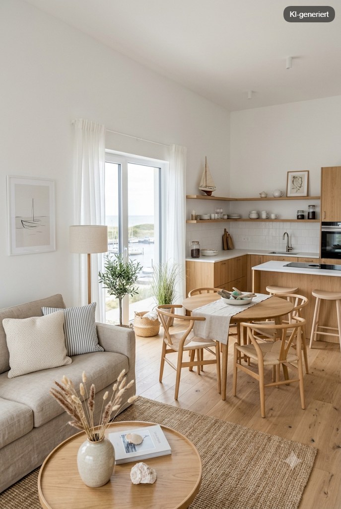 Inneneinrichtung im maritimen Stil