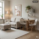 Kleines Wohnzimmer einrichten mit multifunktionalen Möbeln