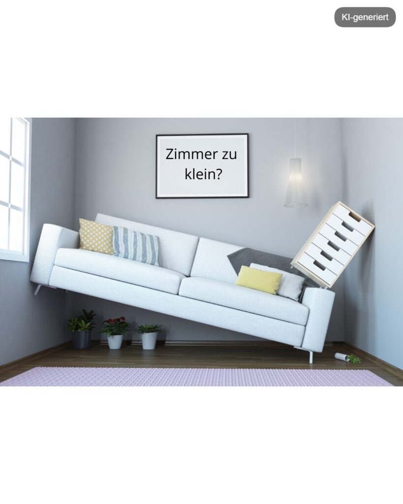 Kleines-Wohnzimmer-einrichten-wenig Platz